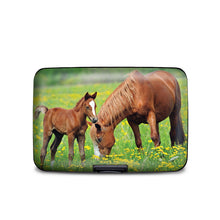 Load image into Gallery viewer, 71874 - ARMORED WALLET - BAY WITH FOAL