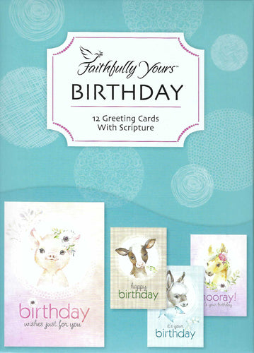 F84681 - CUTE CRITTERS - BIRTHDAY - KJV