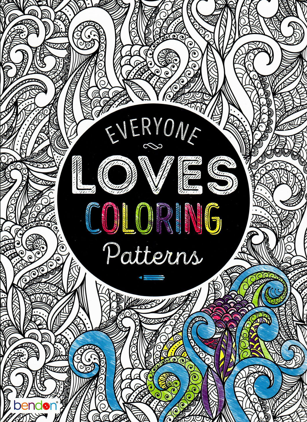 90282 - ADULT COLORING BOOK - PATTERNS