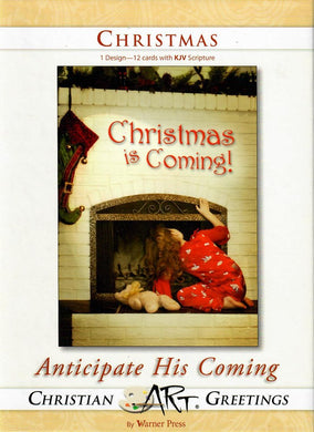 G9059X - CHRISTMAS ANTICIPATE HIS COMING - KJV