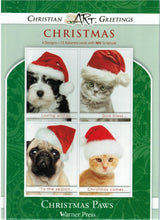 Load image into Gallery viewer, G9135X - Christmas Paws - Boxed Greeting Cards - Christmas - NIV Scripture
