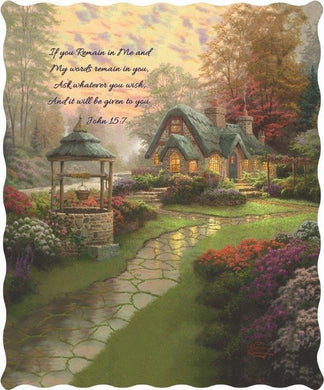 DQT5428 - MAKE A WISH COTTAGE - THOMAS KINKADE - KJV