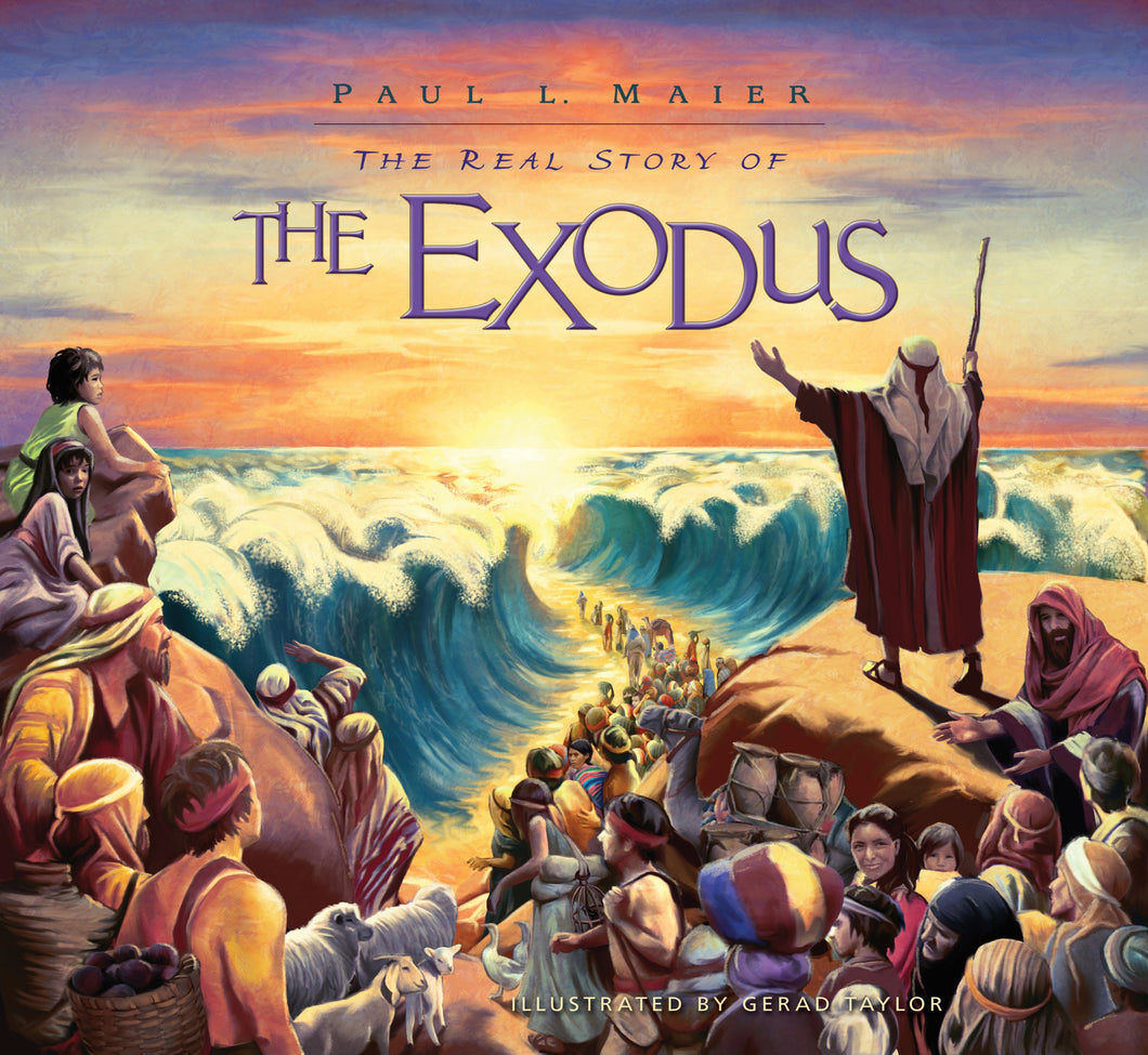 2409 - BOOK- THE REAL STORY OF THE EXODUS - MAIER (HARD COVER)