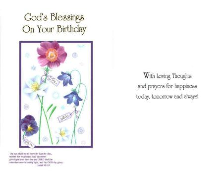 FFG043 - 12 PK COUNTER CARD - GENERAL BIRTHDAY -KJV