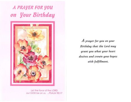 FFG049 - 12 PK COUNTER CARD - GENERAL BIRTHDAY - KJV