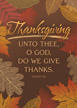 Load image into Gallery viewer, G6141 - THANKSGIVING - ALWAYS THANKFUL - KJV