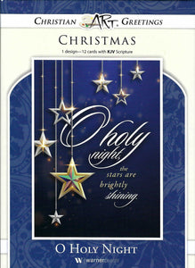 Oh, Holy Night - 50 Christmas Boxed Cards, KJV