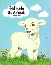 Load image into Gallery viewer, 41022 - GOD MADE THE ANIMALS - COLORING BOOK