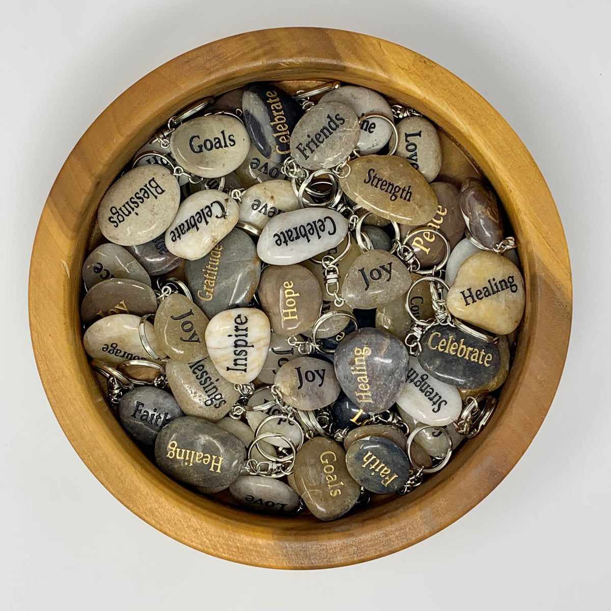 02811 - INSPIRATIONAL STONE - KEY CHAINS – McBeth Corporation