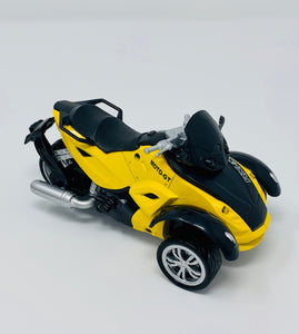 02750 - 6" 3 WHEELER MOTORCYCLE WITH LIGHT AND SOUND