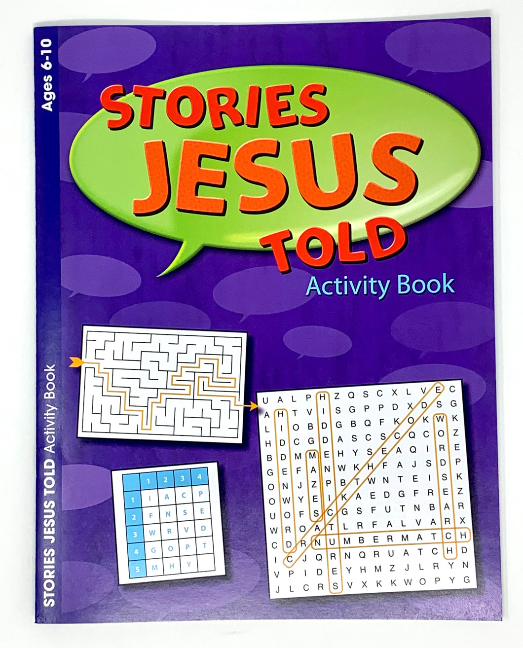 E4692 - STORIES JESUS TOLD ACTIVITY BOOK