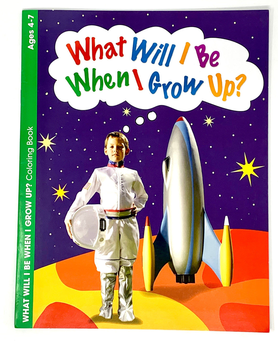 E4625 - WHAT WILL I BE WHEN GROW UP COLORING BOOK