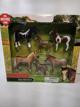 Load image into Gallery viewer, 49583 - 6 PC ANIMAL CLASSIC HORSE SET