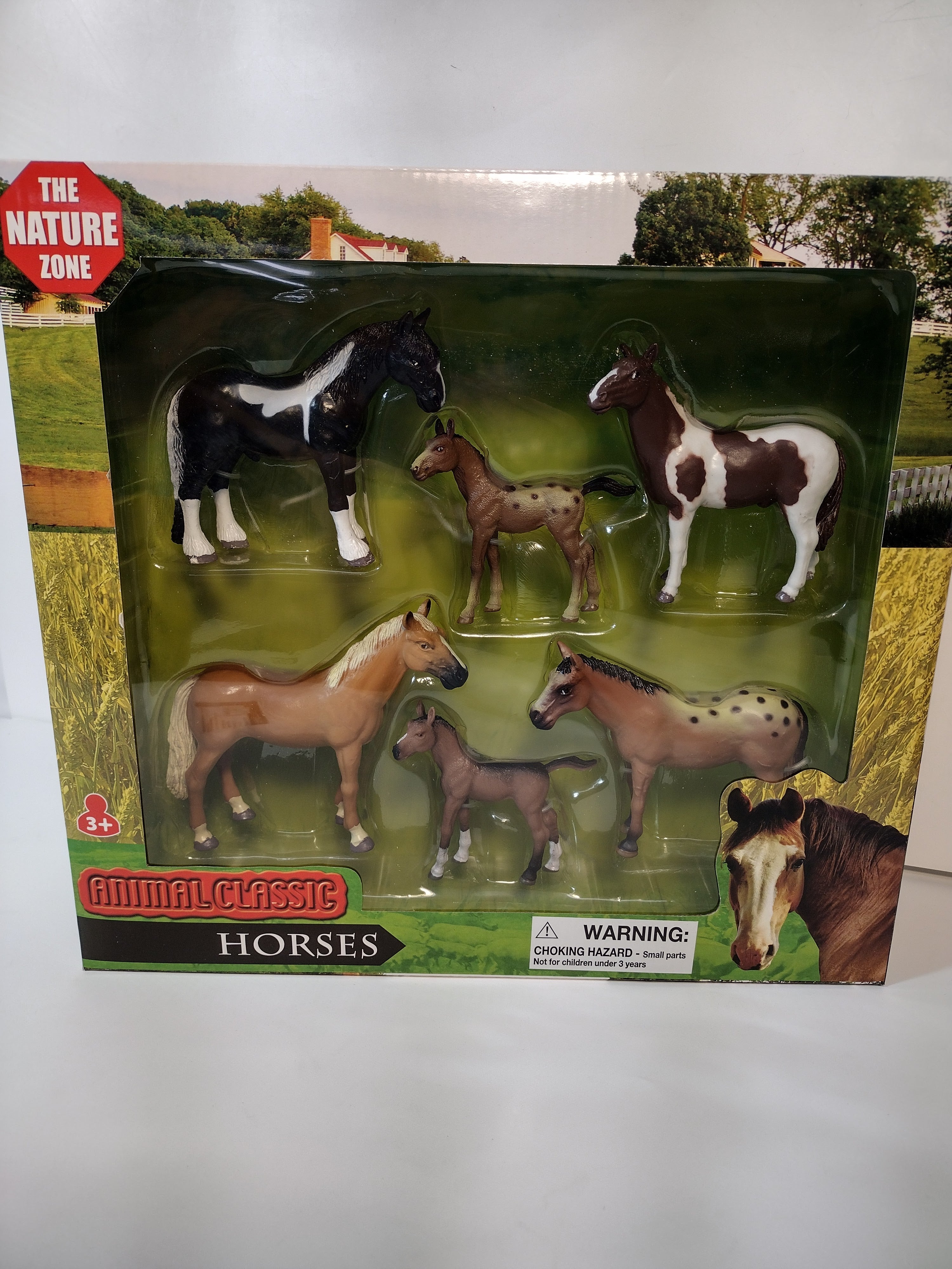 49583 - IMEX THE NATURE ZONE ANIMAL CLASSIC HORSES 6 PIECE SET