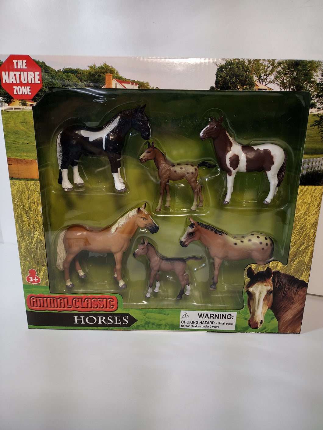 49583 - 6 PC ANIMAL CLASSIC HORSE SET