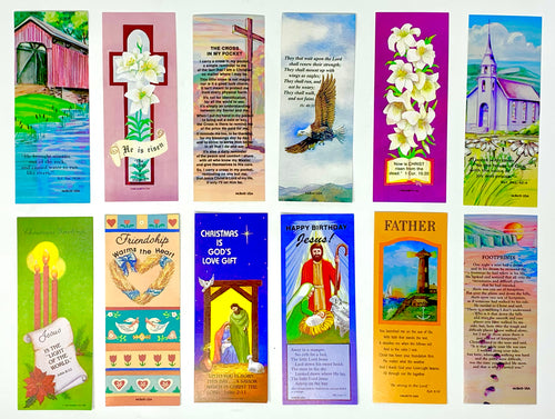 SCRIPTURE VERSE BOOKMARKS (100 PK)