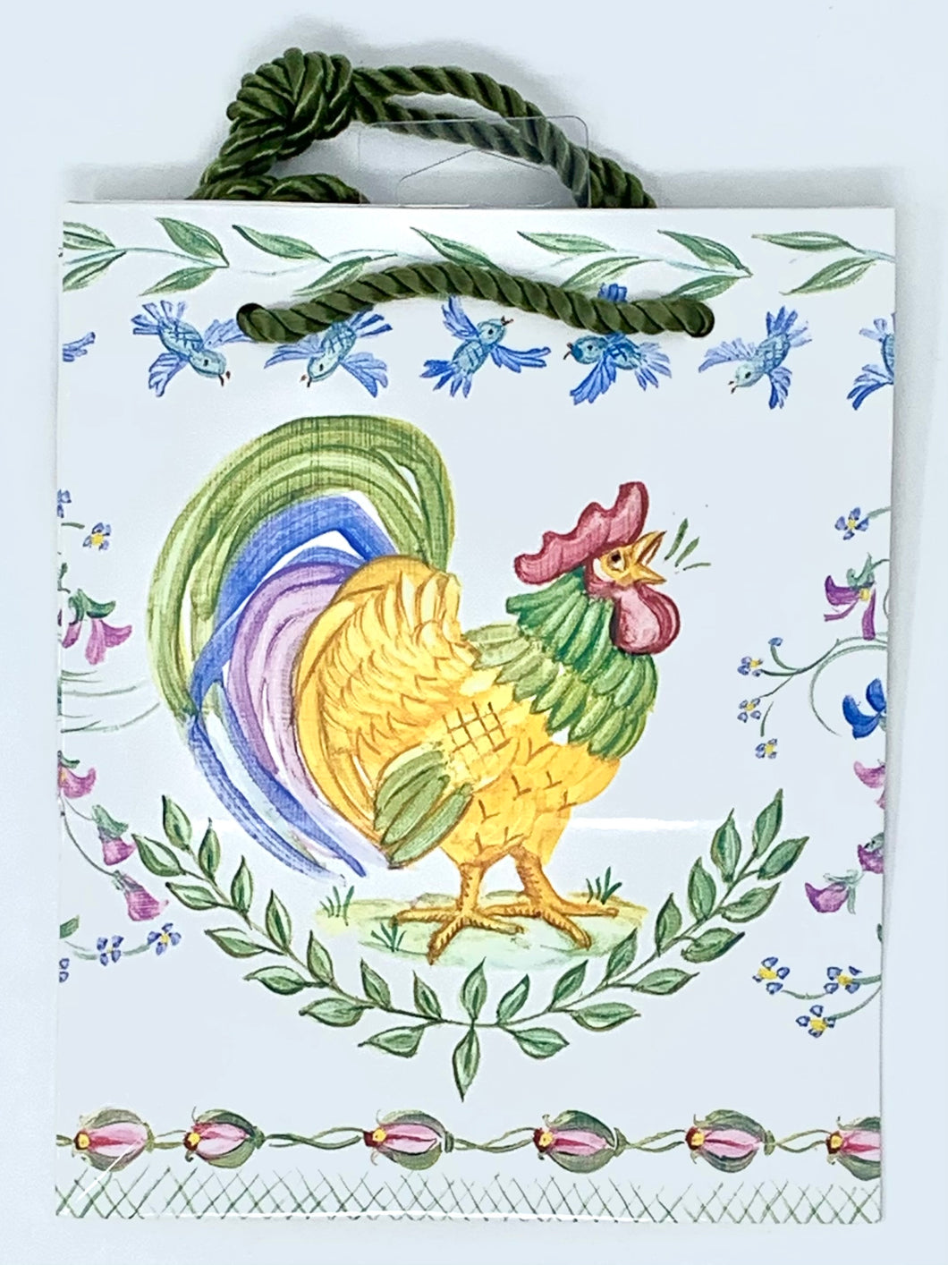 39541 - ROOSTER/ BLUEBIRD SMALL GIFT BAG