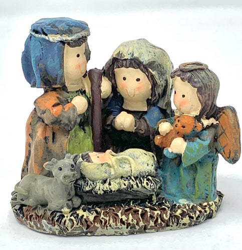 7610- 1 PIECE GRACIOUS NATIVITY SCENE