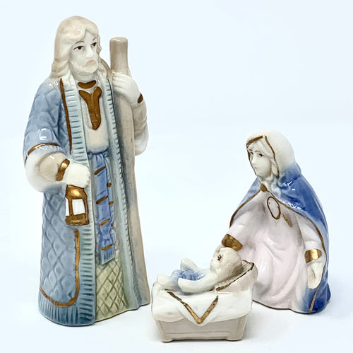 4415 - 3 PIECE NATIVITY SCENE (CERAMIC)