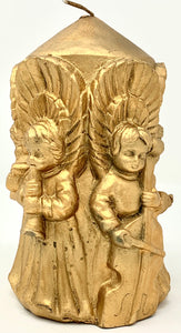 11050 - GOLD ANGEL CANDLE