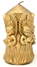 Load image into Gallery viewer, 11050 - GOLD ANGEL CANDLE