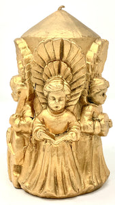 11050 - GOLD ANGEL CANDLE