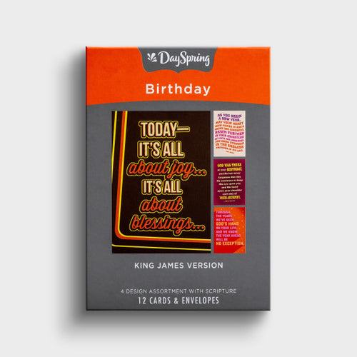 J7444 - VINTAGE - BIRTHDAY - KJV