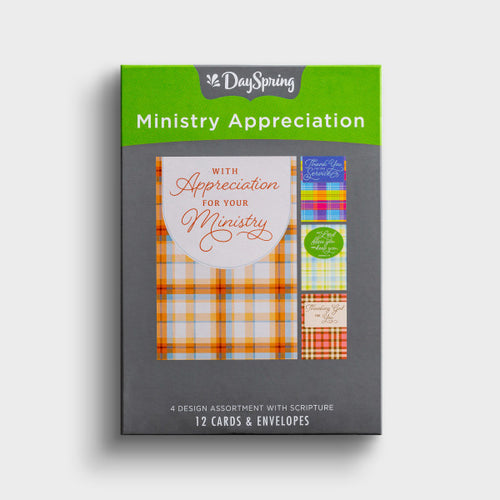 J7449 - PLAID - MINISTRY APPRECIATION - NIV