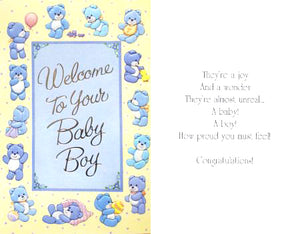PG345A - 12 PK COUNTER CARDS - BABY