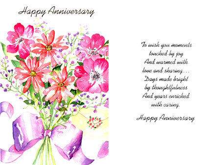 PG422A - 12 PK COUNTER CARDS - ANNIVERSARY