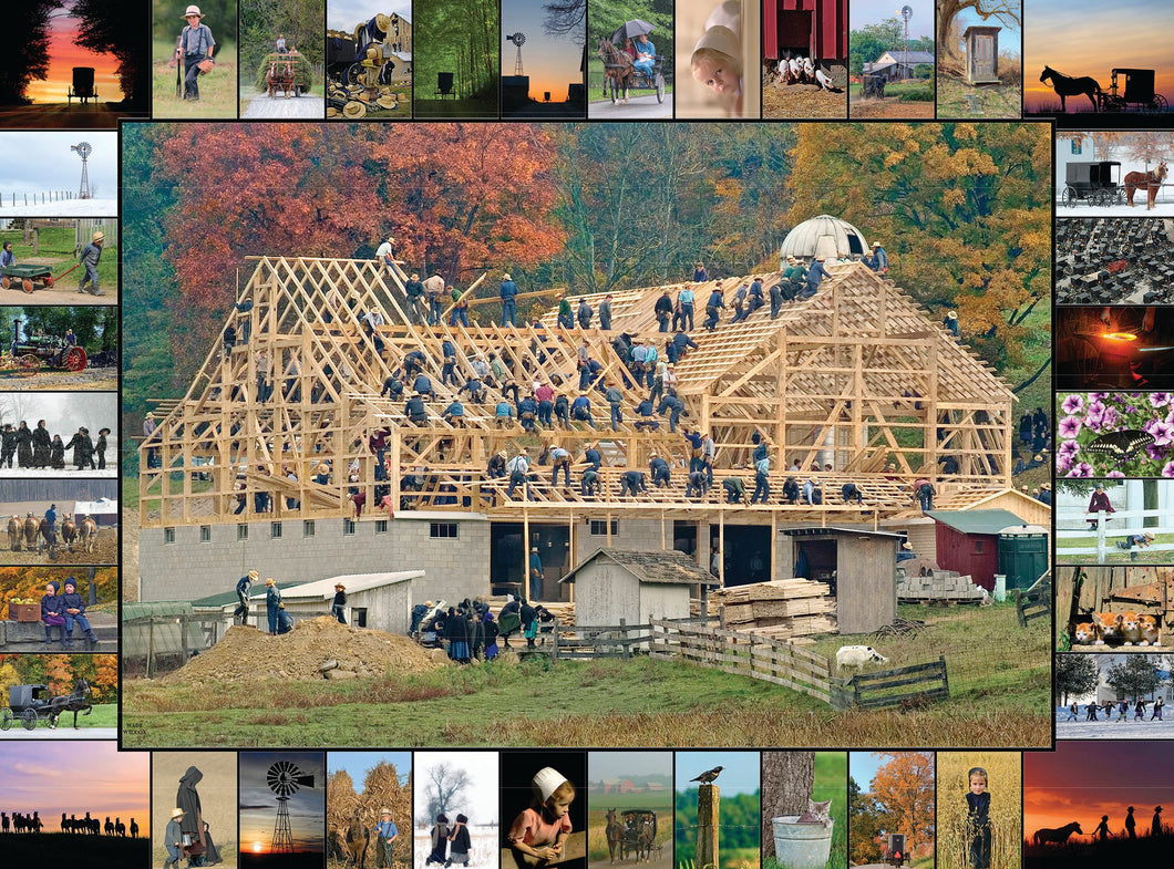 51789 - Barn Raising - 1000 Piece Puzzle
