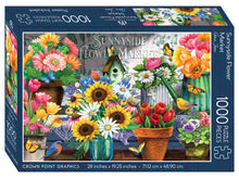 Load image into Gallery viewer, 91845/92247 - Sunnyside Flower Market - 1000 Piece Puzzle