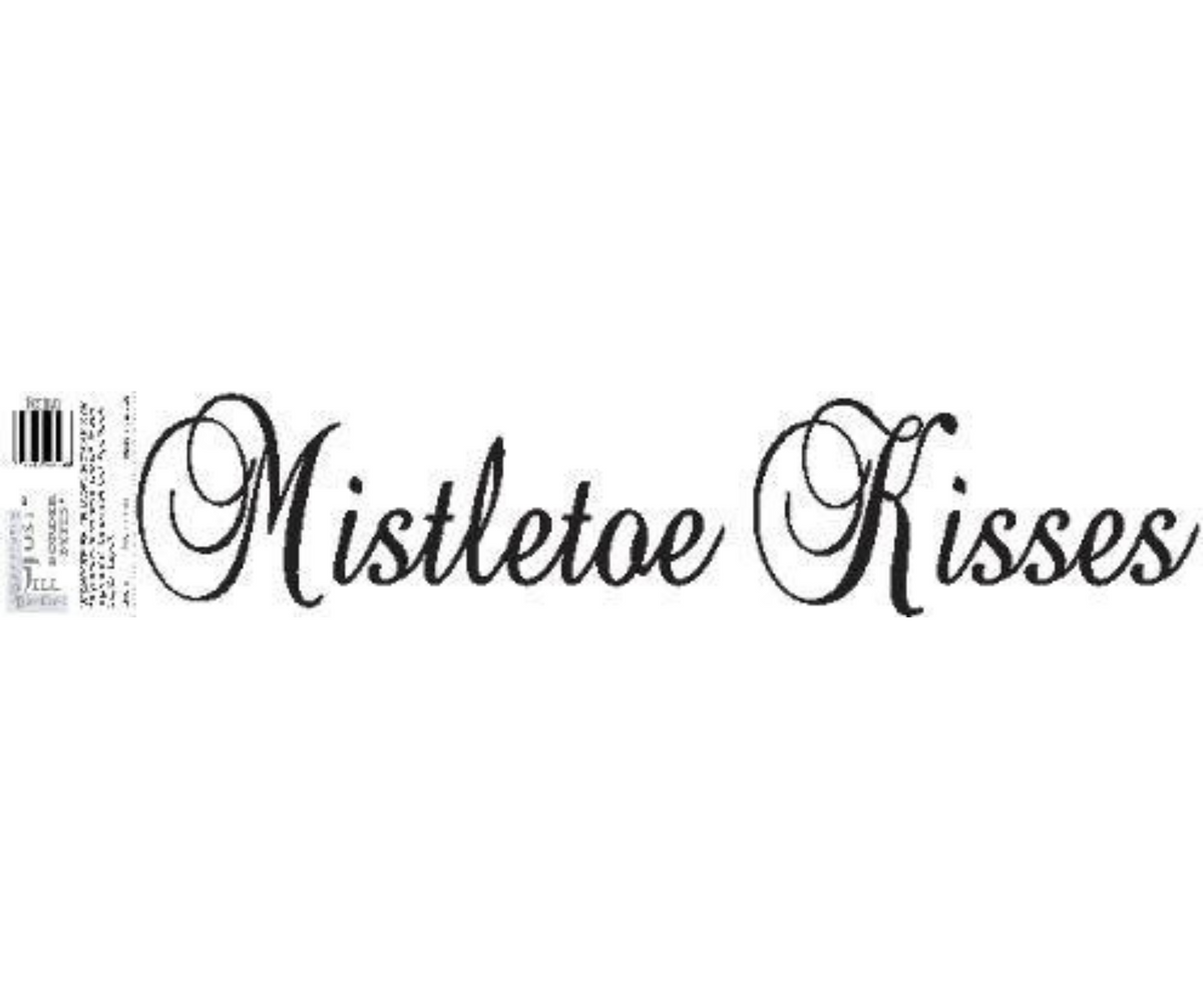 JJW046 BORDER BYTES MISTLETOE KISSES McBeth Corporation jjw046-border-bytes-mistletoe-kisses-mcbeth-corporation