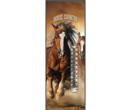 62432 - THERMOMETER HORSE COUNTRY