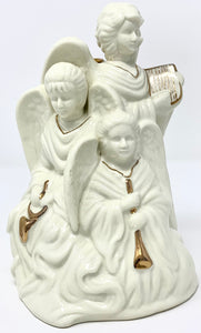 3371 - ANGEL TRIO CANDLE HOLDER