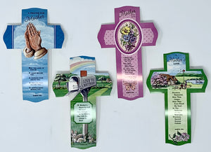 MOTHER CROSSES BOOKMARKS (pk 100)