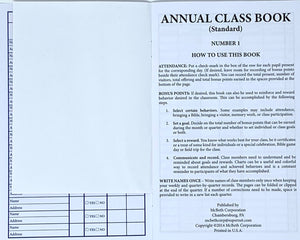 60162 ANNUAL CLASS BOOK NO.1