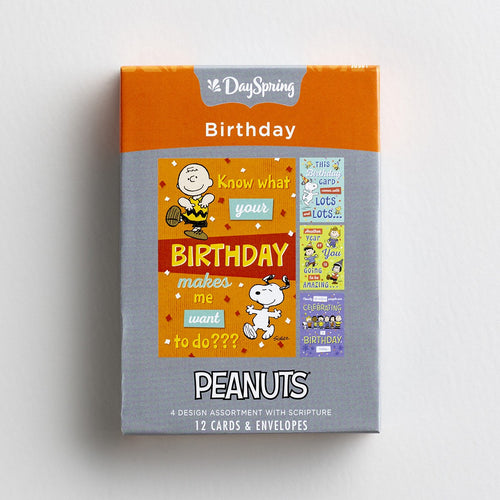 J0381 - BIRTHDAY - PEANUTS - NCV